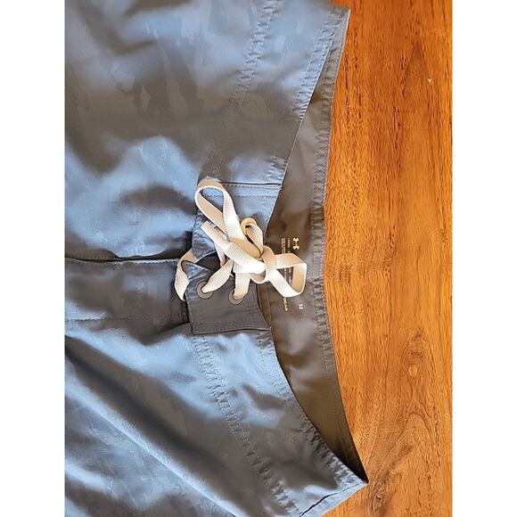 UNDER ARMOUR Swim Trunk Shorts Mens Size 32 Loose Board Shorts Heat Blue - Picture 4 of 8